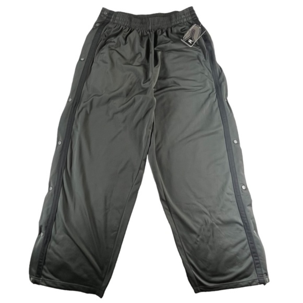 Colosseum Athletics Mens Pants New Gray Sportswear size XXL Button Down Legs